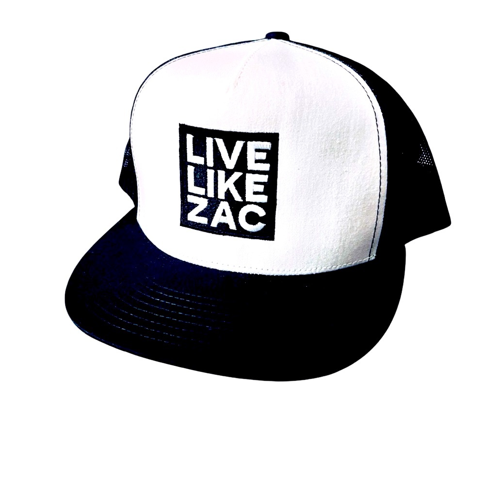 Live Like Zac Trucker Hat SnapBack